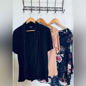 Now 50%off. Bundle of 3 Blouses size large